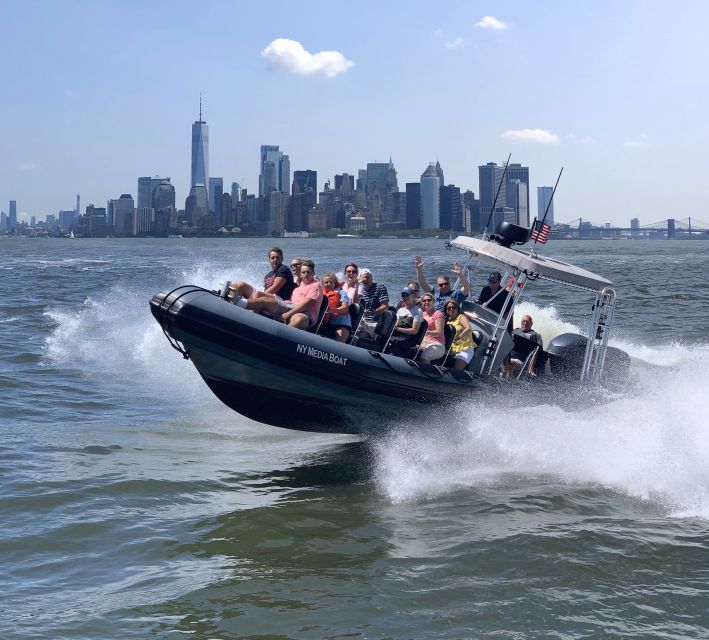 1 new york city harbor speedboat tour New York City: Harbor Speedboat Tour