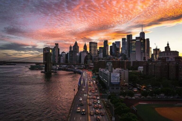 New York Panoramic Night Tour Brooklyn & Hamilton Park