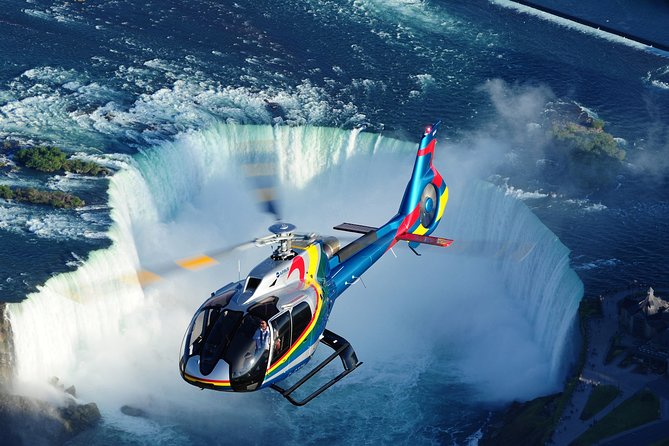 Niagara Falls Canada Tour Helicopter Ride and Skylon Tower Lunch