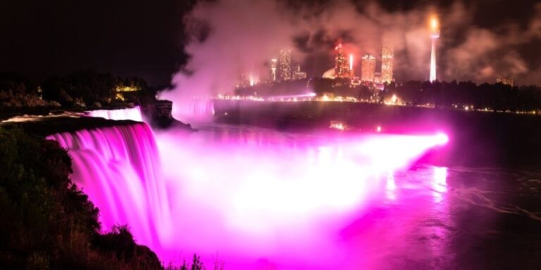 Niagara Falls: Guided Night Tour W/ Dinner & Hotel Transfer