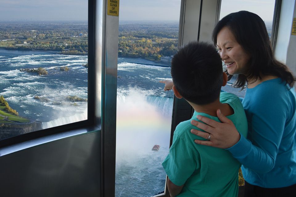 Niagara Falls Walking Tour and Skylon Tower Entry Ticket