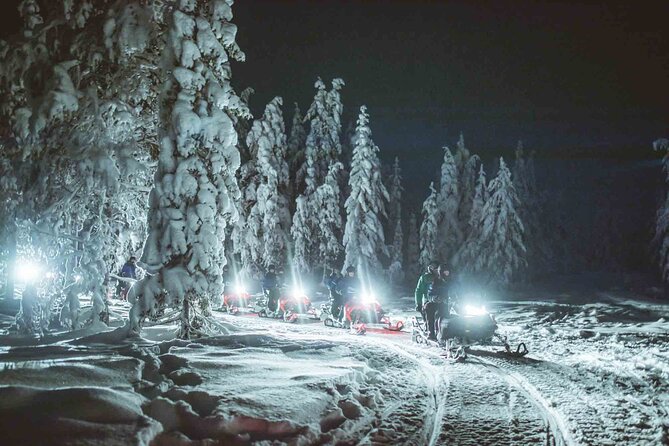 Night Snowmobile Safari, Rovaniemi