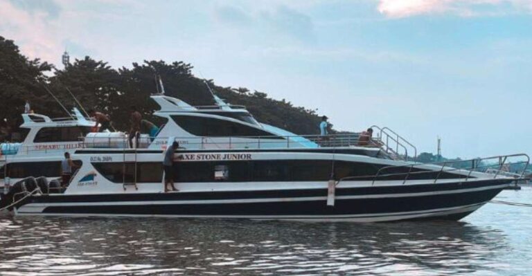 Nusa Penida & Lembongan Fast Boat Tickets: One Way & Return