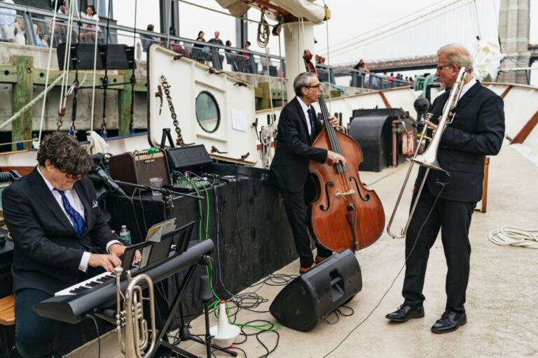 NYC: Epic Tall Ship Sunset Jazz Sail With Wine Option