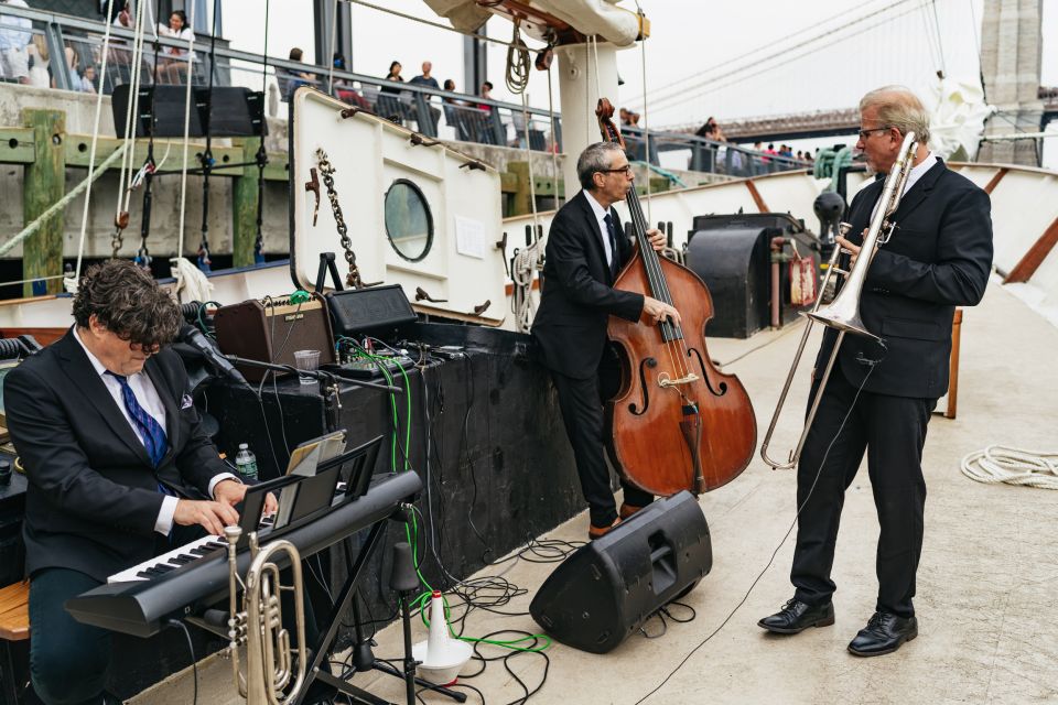 1 nyc epic tall ship sunset jazz sail with wine option NYC: Epic Tall Ship Sunset Jazz Sail With Wine Option