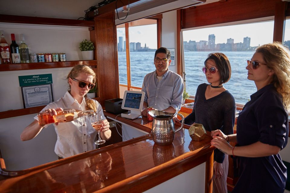 1 nyc sunset cruise on a small yacht with a drink NYC: Sunset Cruise on a Small Yacht With a Drink