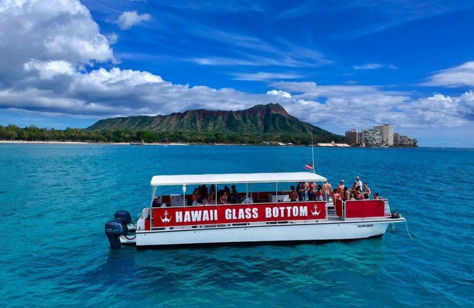 1 oahu waikiki glass bottom boat sunset cruise Oahu: Waikiki Glass Bottom Boat Sunset Cruise