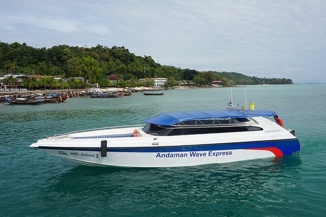 1 one way arrival transfer from phuket airport to phi phi island by speedboat One-Way Arrival Transfer From Phuket Airport to Phi Phi Island by Speedboat