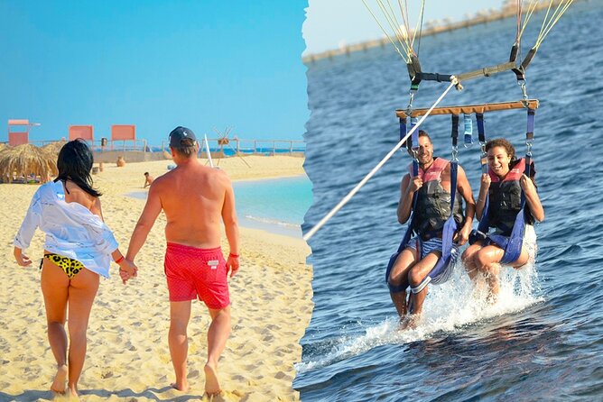 1 orange bay island and parasailing snorkeling water sports lunch hurghada Orange Bay Island and Parasailing, Snorkeling, & Water Sports, Lunch - Hurghada