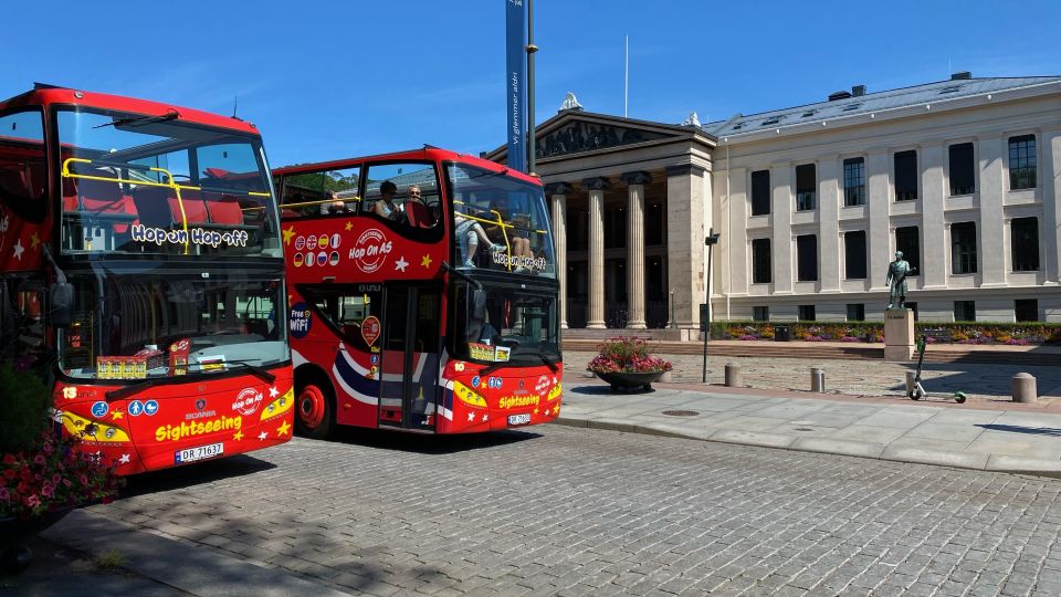 1 oslo 15 or 48 hour hop on hop off sightseeing bus ticket Oslo: 15 or 48-Hour Hop-On Hop-Off Sightseeing Bus Ticket