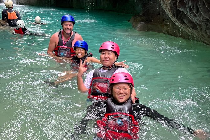 Oslob Whale Shark and Canyoneering Small-Group Tour From Cebu