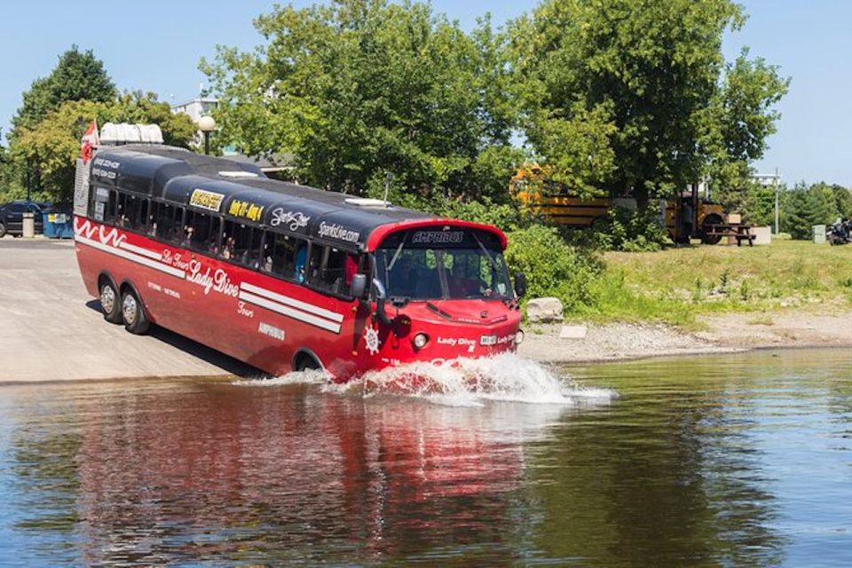 1 ottawa bilingual guided city tour by amphibious bus Ottawa: Bilingual Guided City Tour by Amphibious Bus