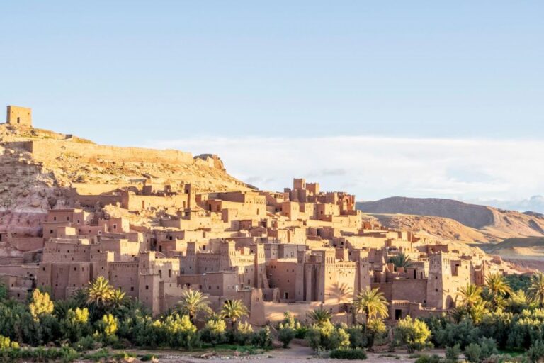 Ouazazate: Kasbah Ait Ben Haddou, Fint Oasis, Film Studios