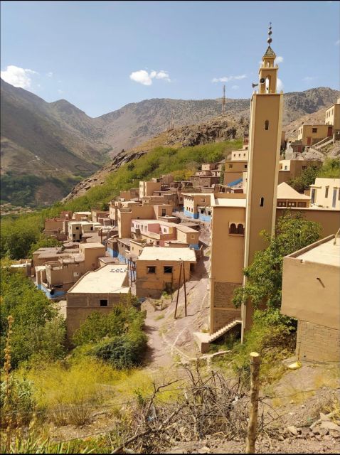 Ourika Valley & Waterfall Berber Villages Camel Ride Trip