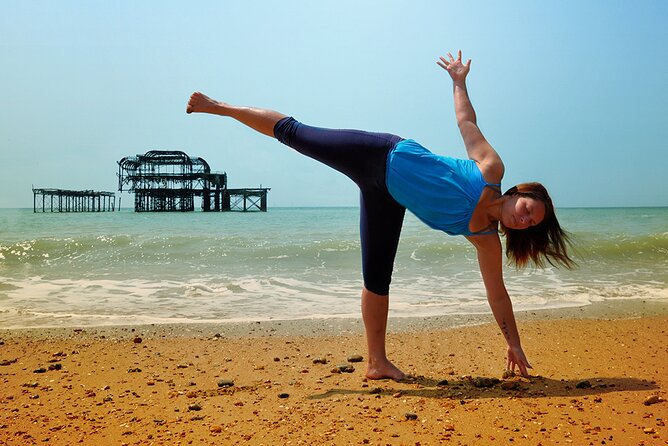 Outdoor Yoga Class at Brightons Sea Front