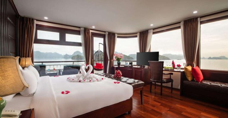 Overnight Halong Bay Luxury 5 Stars Cruise With Full Meals