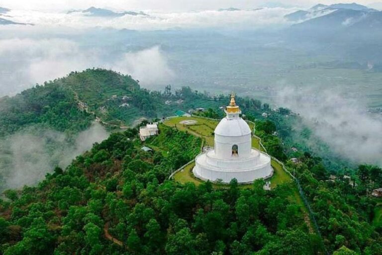 Pagoda Hill, Water Falls & Cave Private Day Tour on Pokhara