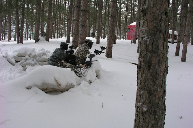 Paintball Activity in Barkmere, Quebec, Canada
