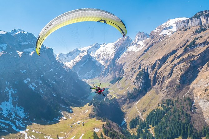 1 paragliding tandem flight adventure in alpstein Paragliding Tandem Flight Adventure in Alpstein