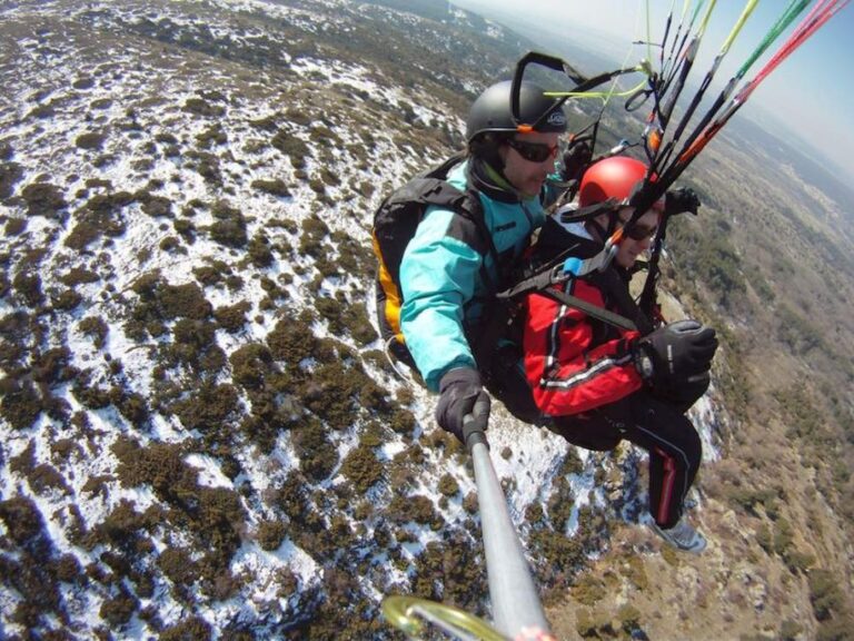 Paragliding Tandem Flight From Madrid