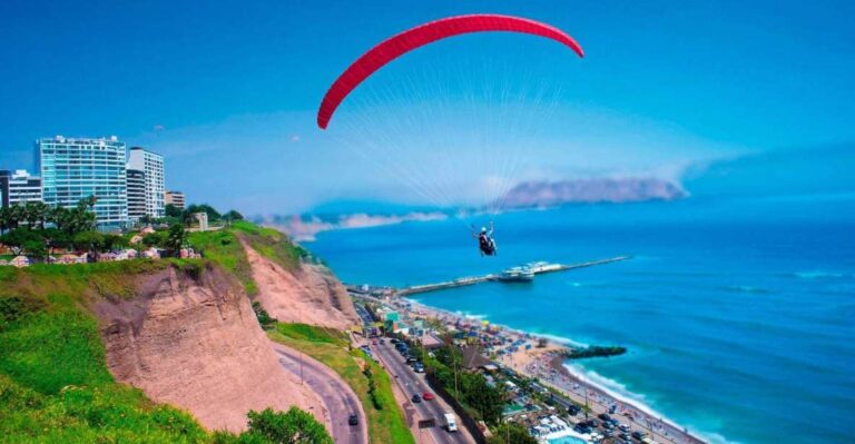 Paramotor Sky Tour – Exploring Lima’s Southern Coast