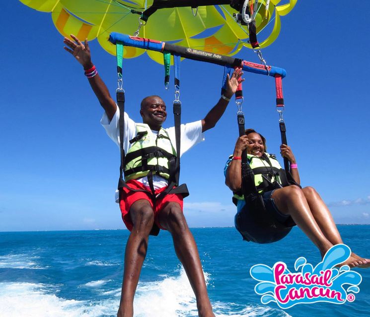 Parasail With Transportation in Playa Mujeres Zone