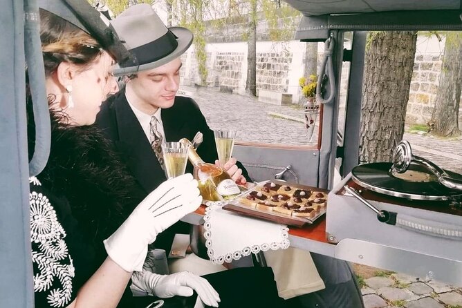 Paris 1934 Limousine Evening Experience With Champagne and Music