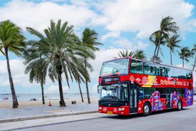 Pattaya: City Sightseeing Hop-On Hop-Off Bus Tour