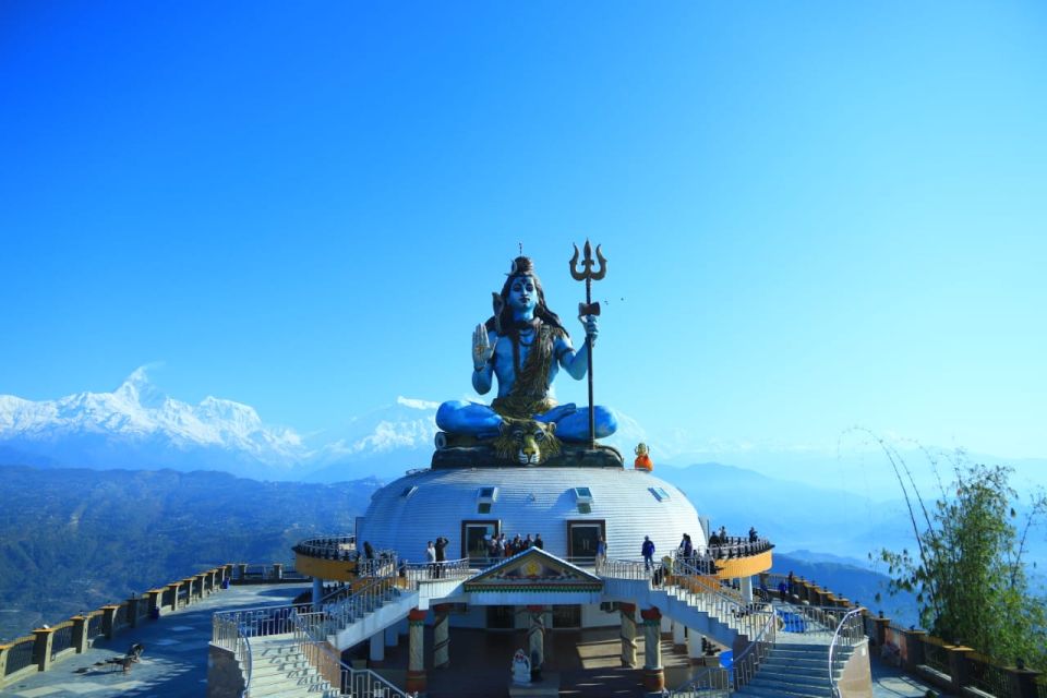 1 peace pagoda and lord shiva statue day hike from pokhara Peace Pagoda and Lord Shiva Statue Day Hike From Pokhara