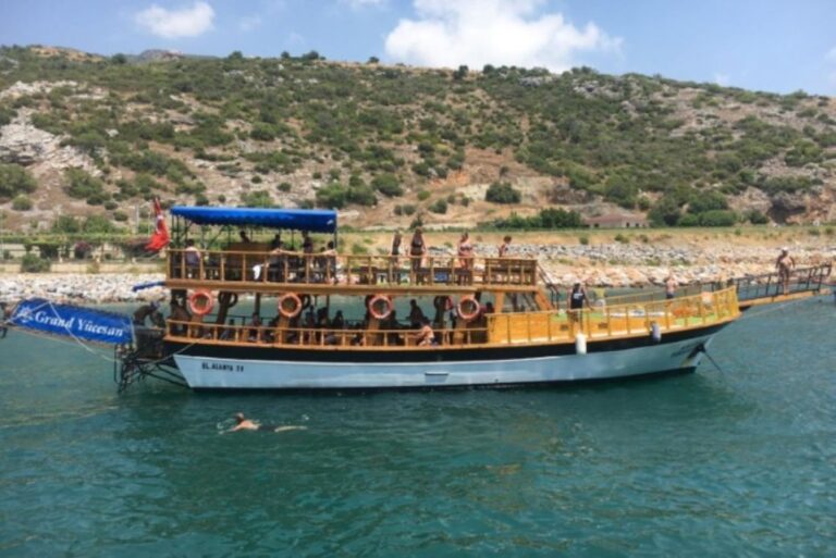 Peaceful Bliss: Alanya’s Quiet Relax Boat
