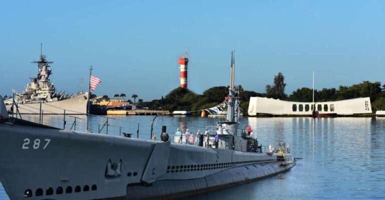 Pearl Harbor USS Arizona & Bowfin Submarine