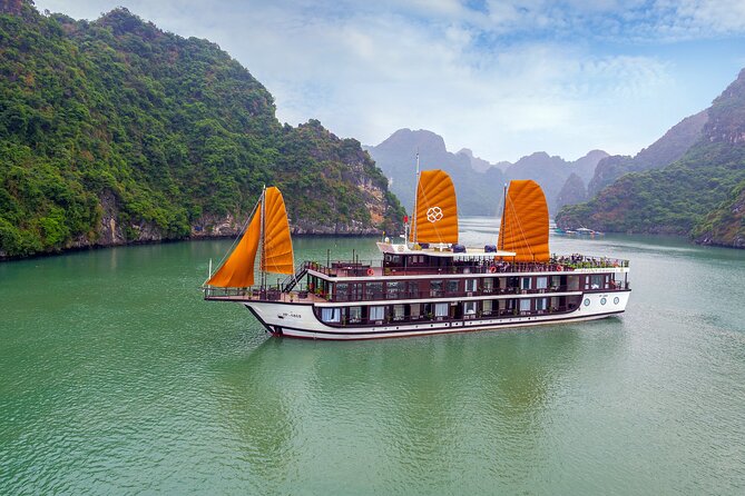 Peony Cruise 5* Lan Hạ Bay 2 Days 1 Night With 2 Ways Transfer