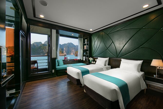 Peony Cruise 5* Lan Hạ Bay 2 Days 1 Night With 2 Ways Transfer - Visits to Local Villages