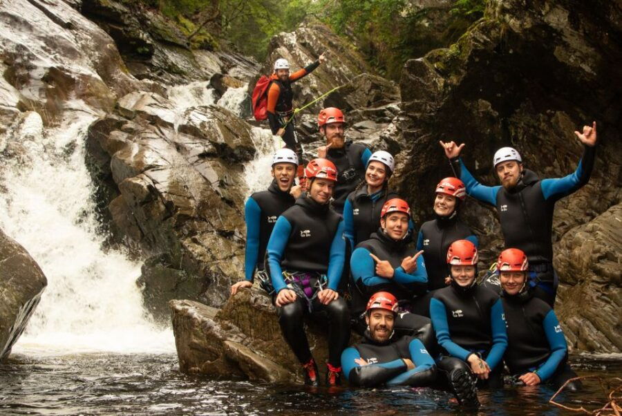 Perthshire: Discover Bruar Canyoning Experience