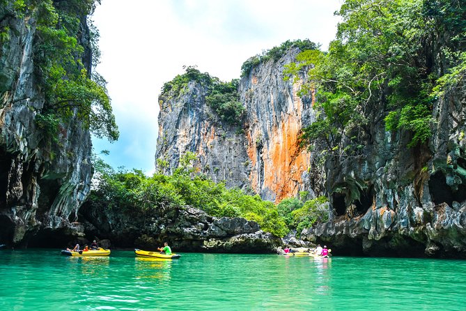 Phang Nga Bay Sea Cave Canoeing & James Bond Island – Big Boat