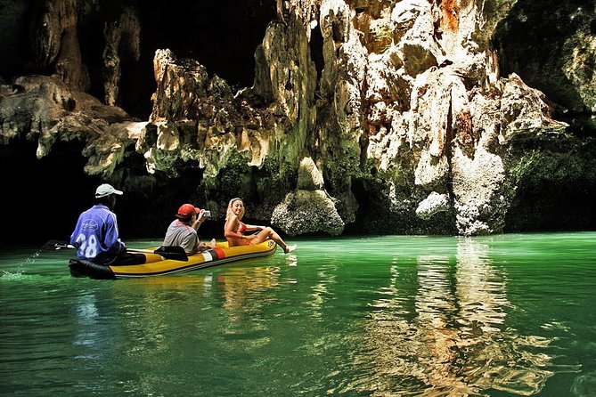 Phang Nga Bay Sea Cave Canoeing Tour by Longtail Boat From Phuket (Sha Plus)