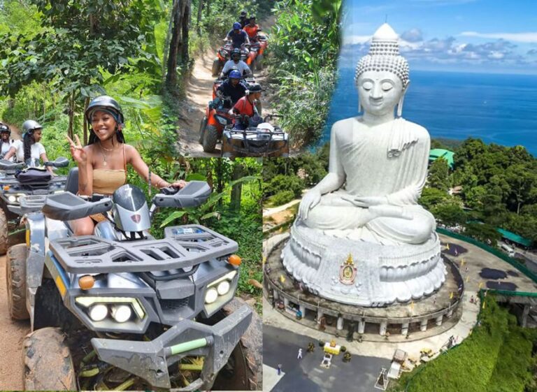Phuket : Great Atv Tour With Phuket Big Bhudha Visit