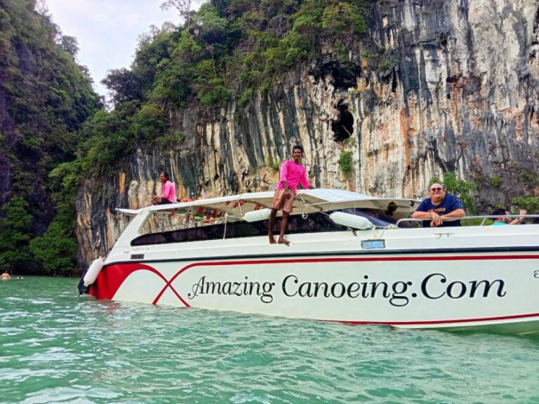 Phuket: James Bond Island by Speedboat W/ Canoeing & Lunch