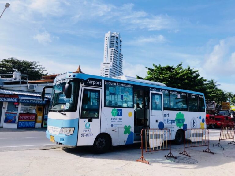 Phuket: Phuket Airport Bus Transfer From/To Kata Beach
