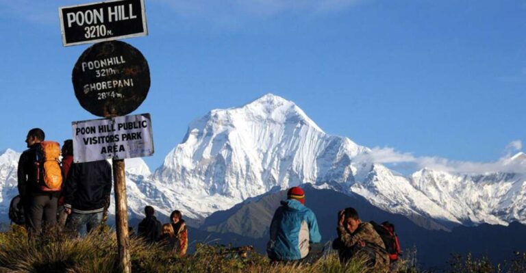 Pokhara: 3 Day Ghorepani Poon Hill Trek With Room and Meals