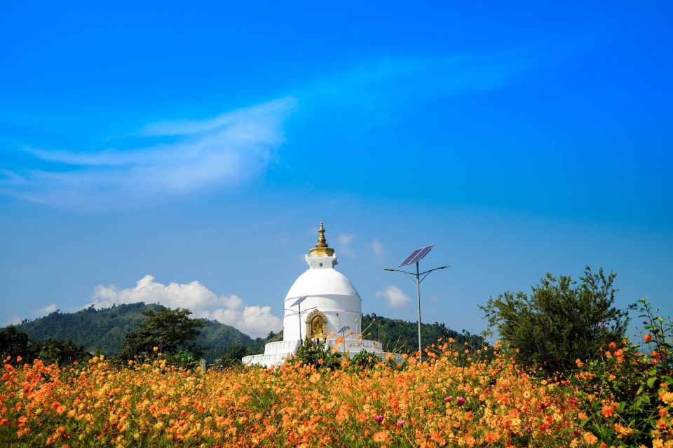 1 pokhara himalayan bliss sunset tour on peace pagoda hill Pokhara: Himalayan Bliss - Sunset Tour On Peace Pagoda Hill