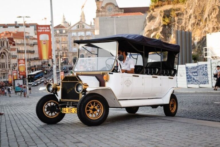 Porto and Foz: Private Douro City Tour in Electric Ford T