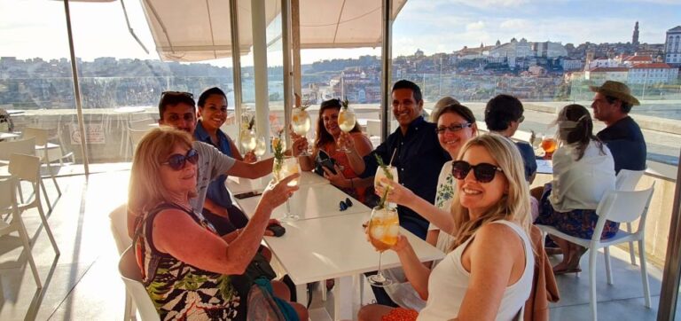 Porto: Sunset Walking Tour With Port Wine and Views
