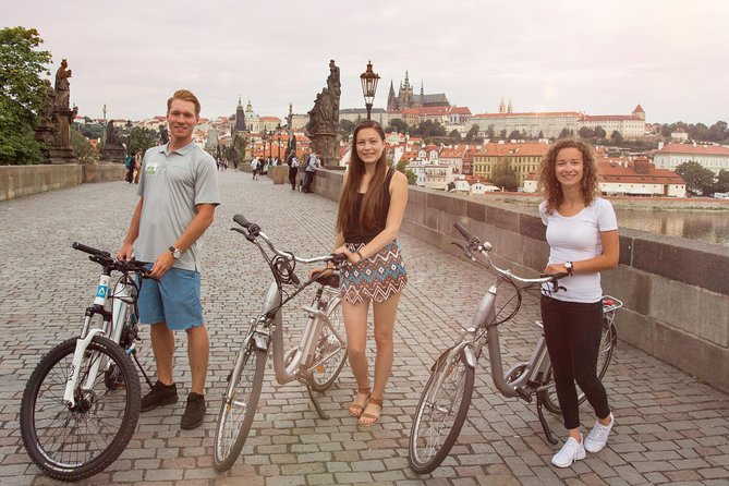 Prague E-Bike Guided Tour With Small Group or Private Option