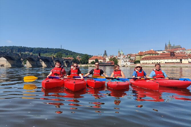 Prague Kayak Tour in City Center – 2 Hours