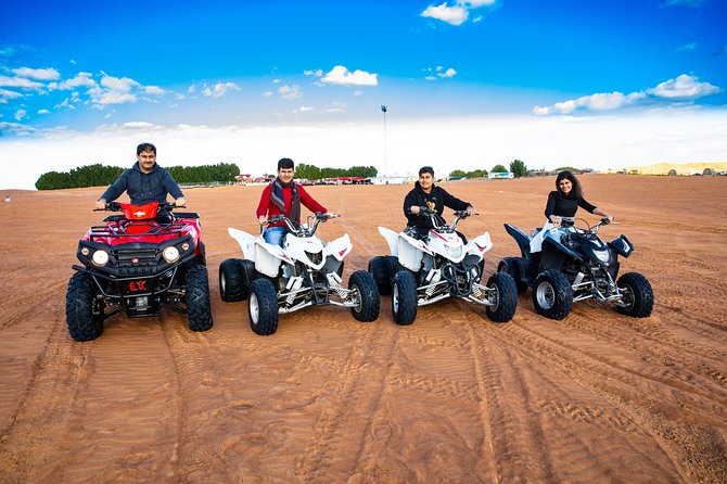 1 premium desert safari with quad bike bbq dinner with 3 shows Premium Desert Safari, With Quad Bike BBQ Dinner, With 3 Shows