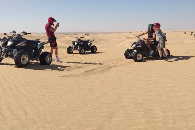 1 private abu dhabi desert atv adventure with transfers Private Abu Dhabi Desert ATV Adventure With Transfers