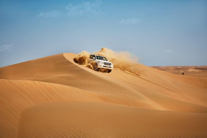 Private Abu Dhabi Desert Safari From Dubai With Hot BBQ Dinner