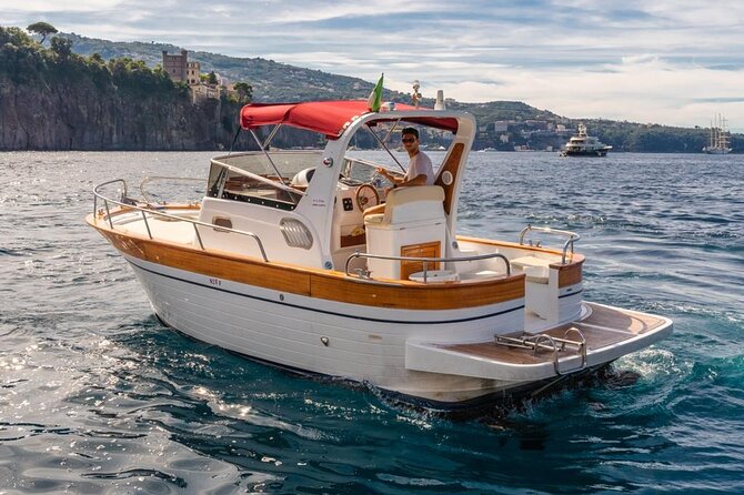 Private Boat Tour: Amalfi Coast From Sorrento – Gozzo 7.50