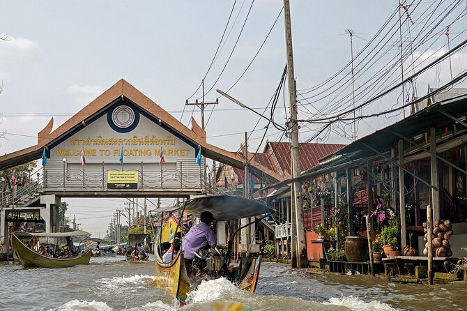 Private Damnoen Saduak Floating Market, Erawan Falls & Ayutthaya